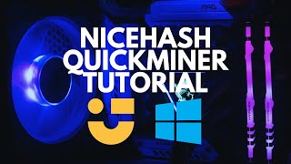 NiceHash Quickminer Tutorial for Windows PC  Boost Your Mining Earnings And Maximize Efficiency [upl. by Sidran106]