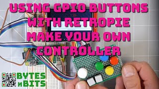 Using GPIO Buttons in RetroPie To Make Your Own Game Controller or Handheld Console [upl. by Aracal]