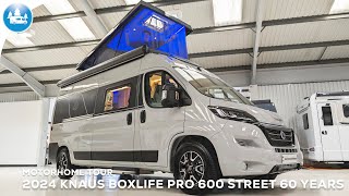 Motorhome Tour Knaus Boxlife Pro 600 Street 60 Years  Is It The Most SPACIOUS 599m Camper Ever [upl. by Lseil]