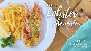 Cooking a Lobster Thermidor [upl. by Neyud644]