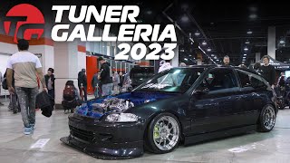 An evening at the Galleria  Tuner Galleria 2023 4K [upl. by Tarsuss]