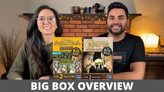 Agricola All Creatures Big and Small amp Caverna Cave vs Cave Big Boxes Overview [upl. by Aubreir]