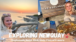 Newquay Vlog June 2023  The Esplanade hotel my first tattoo amp dinner at Rick Stein Fistral ✨🫶 [upl. by Baelbeer]