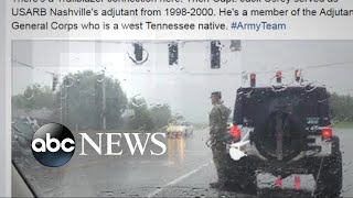 Photo of soldier who saluted funeral procession goes viral [upl. by Heintz]