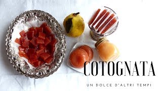 MARMELLATA DI MELE COTOGNE  COTOGNATA un dolce daltri tempi  RICETTE DI GABRI [upl. by Phyllis]