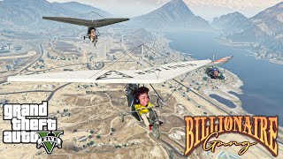 Billionaire Gang PLANE RACING sa GTA 5 Glider [upl. by Seiden]