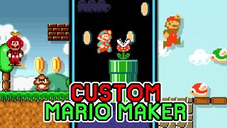 New Mario Maker Fan Game  Custom Mario Maker  Build and Share Mario Levels on PC [upl. by Chaille536]