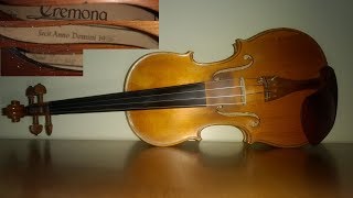 Violino Cremona Modelo SV320 1995 [upl. by Zednanref]