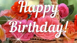 Best Wishes for a Happy Birthday  Happy Birthday Wishes message [upl. by Gambrill372]