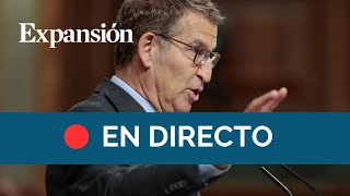 DIRECTO  Siga la segunda sesión del debate de investidura de Alberto Núñez Feijóo [upl. by Kessel482]