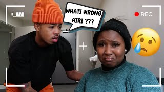 RANDOMLY CRYING PRANK ON GILLY HILARIOUS [upl. by Adaran]