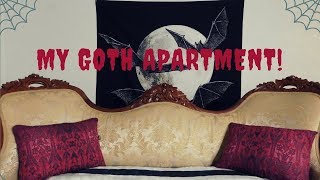 My Basement Apartment  Gothy Apartment Tour 🦇 [upl. by Eltsryk]