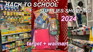 back to school supplies shopping 2024  ​⁠ [upl. by Latricia]