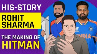 Rohit Sharma  the making of a leader  HisStory  Cricket Chaupaal [upl. by Yrokcaz]