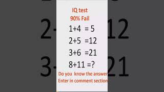 IQ Test enotescenter maths education iqtest [upl. by Hsetih]