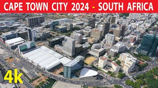 Cape Town City 2024  South Africa 4K By Drone [upl. by Nosreh924]