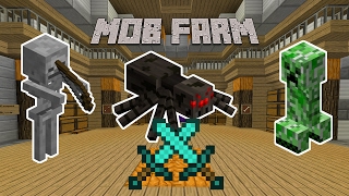 Fast Mob Farm Built in Survival ilmango design [upl. by Pisarik]