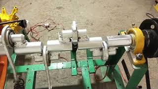 How To Make Flywheel Free Energy Generator 220v With 5kv Alternator amp 2HP Motor Connect Spring Mach [upl. by Chouest]