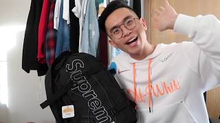 Supreme FW18 Backpack Review and Sizing [upl. by Burn]