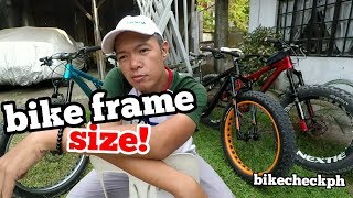 Long ride tips series Is your bike frame SIZE correct for you Basic frame geometry Part 1of8 [upl. by Mulac]