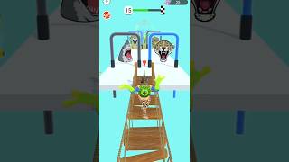 Tina shorish brigde naga punga log games funny shorts shortsviral shortsfeed [upl. by Nacnud382]