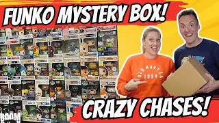 SO MANY CHASES Another amazing FUNKO Pop mystery box unboxing [upl. by Enirok]