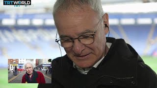 Exclusive Leicester City Manager Claudio Ranieri reacts to messages from fans [upl. by Ednargel279]