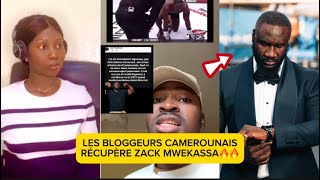 🚨🚨LES BLOGUEURS CAMEROUNAIS RÉCUPÈRENT ZACK MWEKASSA [upl. by Delora]