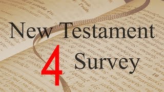 New Testament Survey  04 Intertestamental Background [upl. by Ennayd273]