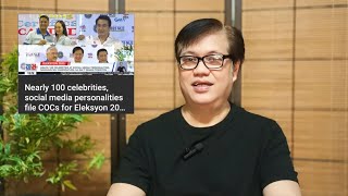 DUMARAMI ANG MGA ARTISTA CELEBRITIES MEDIA PERSONALITIES NA SUMASABAK SA POLITIKA BAKIT KAYA [upl. by Narret]