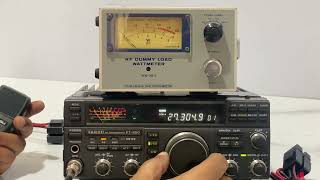 Yaesu FT850 HF 135W Open Freq [upl. by Akkimat]