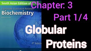 lippincott chapter 3 globular proteins part 14  myoglobin hemoglobin Oxygen dissociation curve [upl. by Cogn885]