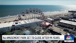 NJ amusement park set to close after 94 years  NBC New York [upl. by Otreblon]