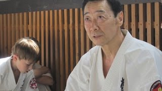 Семинар Оиши Дайго Киокушинкай Карате  seminar shihan Ohishi Daigo 8 dan Japan So kyokushin [upl. by Oicnecserc]