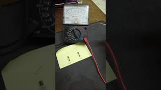 How to test a fuse using analog multimeter [upl. by Ecnirp505]