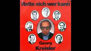 Georg Kreisler  Trau keiner Melodie über dreißig  Rette sich wer kann [upl. by Lerual]