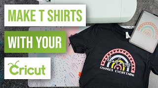 👕 How To Make T shirts With Your Cricut [upl. by Laeynad]