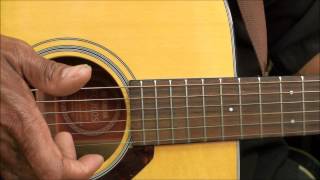 Merle Travis SOUNDING Easy Finger Picking C Chord Exercise Lesson Tutorial EricBlackmonGuitar [upl. by Jaimie]