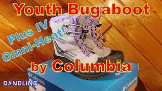 Kids Youth Bugaboot Plus IV OmniHeat Snow Boot by Columbia [upl. by Yelwar]