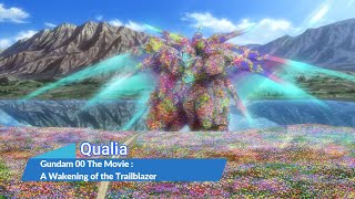 『LYRICS AMV』Gundam 00 The Movie A Wakening of the Trailblazer ED FULL「qualia  UVERworld」 [upl. by Sitnerp858]