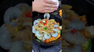 Egg prawn masala food 🤤 shorts food hongfooding [upl. by Stempien366]