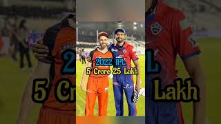 Khaleel Ahmed total ipl Salary 2019to2024 🤑 cricket shorts ipl khaleelahmed dc [upl. by Ivetts]