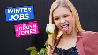 JORDYN JONES DIY FLOWER ARRANGEMENT  Winter Jobs w Jordyn Jones [upl. by Erle576]