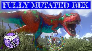 FULLY MUTATED REX  Mutations Evolved  ARK Survival Evolved Mobile [upl. by Gwenni]