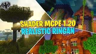 HABROMANIA SHADERS  TOP BEST SHADERS MCPE 120 REALISTIC TERBARU RINGAN NO LAG rtx shaders mcpe [upl. by Jaynell]