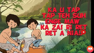 MIZO THAWNTHU LIANDOVA TE UNAUMizo thawnthu huang episode 1TUALCHHER short film in cartoon [upl. by Shermy]