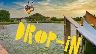 Drop in water jump vidauban [upl. by Torruella]