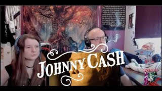 JOHNNY CASH  HURT cover from Nine Inch Nails  DadampDaughterFirstReaction [upl. by Banna]