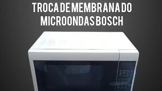 Como Consertar microondas bosch  membrana [upl. by Lolande456]