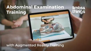 Abdominal Examination Trainer with Augmented Reality Training [upl. by Licha245]